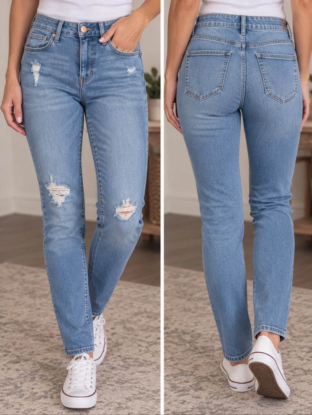 Wild Fable Women's Light Blue Denim Jeans